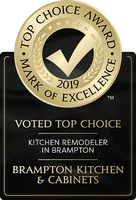 Top Choice Award 2019 — Kitchen Remodeler, Brampton